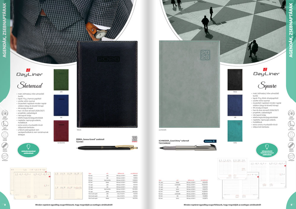 Agenda - határidőnapló 2026